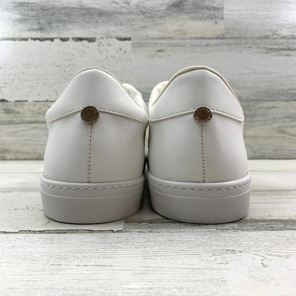 Steve Madden White Casual Lace Up Sneakers* - Picture 5 of 8